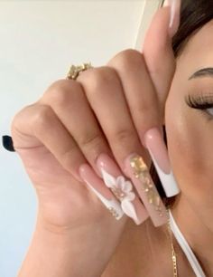 Plain Acrylic Nails, White Acrylic Nails, Classy Acrylic Nails