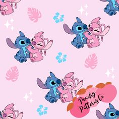 the littlest pet shop wallpaper is pink and blue