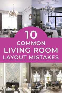 the top ten common living room layouts that you need to know before moving into a new home