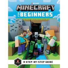 the cover of minecraft for beginners