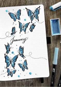 37 Best January Spreads to Start off 2021 - atinydreamer Bujo January, January Bujo, Journal Painting, Bujo Spreads, Bullet Journal Month, January Bullet Journal, Bullet Journal Ideas Templates, Bullet Journal Cover Page, Bullet Journal Mood Tracker Ideas