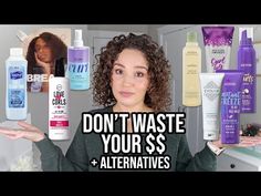 Curly Products That Didn't Work for Me + Alternatives I Recommend - YouTube Best Mouse For Curly Hair, Curly Girl Method Products, Curly Products, Suave Shampoo, Method Products, Biracial Hair, Curly Hair Products, Hair Porosity, Hair 2024