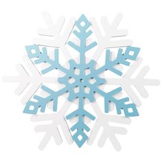 a snowflake cut out from paper on a white background