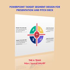 the powerpoint target segment design for presentation and pitch deck