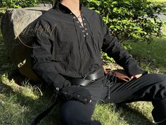 Mens Medieval Viking Tunic, Renaissance Pirate Shirt, Long Sleeve Cotton Linen Men Tunic, Medieval LARP Shirt, Ren Faire Costume Tunic Shirt Elevate your wardrobe with our Viking Medieval Men's Linen Tunic, expertly crafted for a perfect fusion of historical charm and contemporary comfort. Ideal for those seeking a unique and stylish nod to the past. Elevate your wardrobe with our Viking Medieval Men's Linen Tunic, expertly crafted for a perfect fusion of historical charm and contemporary comfor Vampire Ren Faire, Pirate Style Men, Viking Male Costume, Masc Fantasy Outfits, Male Witch Costume, Men Ren Faire Costume, Male Ren Faire Costume, Midevil Outfits Man, Ren Faire Pirate Woman