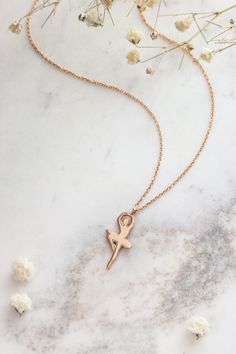 "\"Do you love to dance? This pendant is for you! Delicate, beautiful and full of grace! Like a ballerina. It's a way of life!\" --Fairy Goldcharm ♥♥ CUSTOMIZATION ---> Available in yellow, white, and rose gold. ---> Available with a chain or as a simple pendant. ♥♥ DETAILS The charm is 1.66cm x 0.84cm (approx. 0.65in x 0.33in). ♥♥ WITH A CHAIN ---> The pendant can't be removed from the chain. ---> The gold chain is 45cm long (approx. 18in). ---> The chain used is 0.8mm thick (app Gold Engraved Necklace, Ballerina Necklace, Paw Print Bracelet, Paw Print Necklace, Dance Jewelry, Engraved Initials, 18k Gold Necklace, Necklace Rose Gold, Necklace Rose