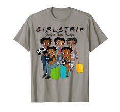 PRICES MAY VARY. Girls Weekend Cheaper Than A Therapy 2024 make a perfect matching girls trip outfit for women. Grab Girls Weekend shirt for group vacation and Enjoy your Girls weekend or holiday with your girls in this cute girls group vacation top. Wear this funny Girls Weekend 2024 Women Girls Trip 2024 design for your 2024 matching group girls trip. Perfect for girls group travelling or girls trips. Girls Trip 2023. Girls trip 2024 apparently are trouble when we are together for vacation or Funny Friend Shirts, Group Vacation, Girls Weekend Shirts, Shirt Design For Girls, Girls Trips, Trip Outfit, Girl Trip, Travel Tshirt, Funny Girls