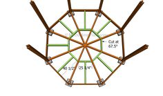 a ferris wheel is shown with numbers on each side and arrows pointing to the right