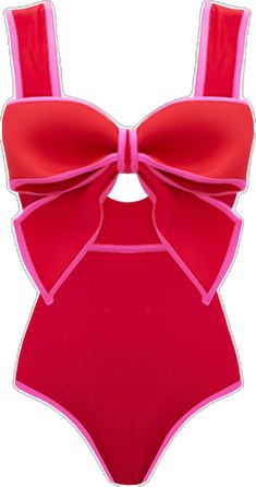 Pink Elastane Tankini, Pink Polyamide Party Swimwear, Pink Sleeveless Elastane Tankini, Pink Party Swimwear In Polyamide, Red Nylon Party Swimwear, Pink Polyamide Swimwear For Vacation, Pink Polyamide Swimwear For Beach Season, Pink One-piece Nylon Swimwear, Pink Nylon One-piece Swimwear