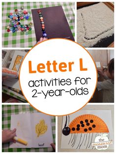 Alphabet Activities for 2-year-olds - The Measured Mom D Activities For Preschool, Letter D Activities For Preschool, Letter L Activities, Letter D Activities, L Activities, D Activities