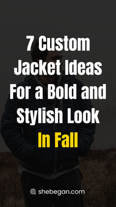 Jackets are versatile items of clothing that can be worn in just about every season and type of weather.

This article focuses on custom jackets that are perfect for fall season. Jacket Ideas, Heavy Jacket, Custom Jacket, Dating Tips, Dating Advice, Light Jacket, Relationship Tips, Relationship Advice, Fashion Ideas