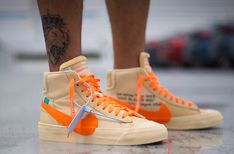 Off White Blazer, All Hallows Eve, Sneakers Vans, Off White Shoes, Baskets Nike, Nike Blazers Mid, Eve Outfit