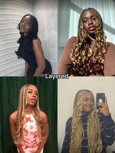 Hair Color Guide, Fun Buns, Beautiful Black Hair, Hairstyle Names, Goddess Braids Hairstyles, Quick Braided Hairstyles, Cool Braid Hairstyles, Color Guide