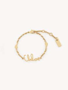 Chloé The Chloé Iconic Bracelet | Chloé US Emoji Ring, Chloe Jewelry, Chloe Ring, Women Eyewear, Chloe Logo, Eyewear Chain, Bracelets Collection, Alphabet Necklace, Jewellery For Women