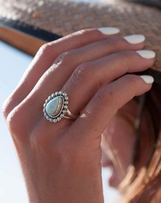 Larimar Ring ~ Sterling Silver 925~MR020 Larimar Ring, Larimar Rings, The Dominican Republic, Gifts For My Wife, Handmade Rings, Throat Chakra, Ring Sterling Silver, Ring Jewelry, Sterling Ring