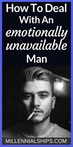 If you're in love with an emotionally unavailable man, the relationship will feel very one-sided. Unfortunately, this is just not sustainable. Dating A Married Man, Emotionally Unavailable Men, Get A Boyfriend, Emotionally Unavailable, Relationship Help, Dating Tips For Women, Love Advice, Married Men, Marriage Tips