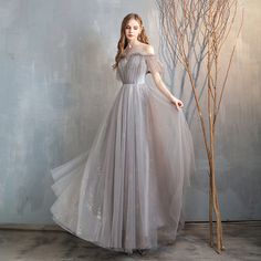 Prom Dress Simple, Simple Evening Dress, Tulle Long Prom Dress, Prom Dresses Simple, Dress Simple, Pretty Prom Dresses, Fairytale Dress, Dress Evening, Dress Silhouette