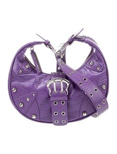 Poppy Lissiman Shoulder BagPurple LeatherSilver-Tone HardwareSingle Adjustable Shoulder StrapNylon Lining & Single Interior PocketSnap Closure at FrontIncludes Dust BagUnfortunately, due to restrictions, this item may not be eligible for shipping in all areas. Poppy Lissiman, Leather Shoulder Bag, Poppies, Women Handbags, Shoulder Bag, Handbags, Tags, Purple, Leather