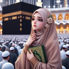 A girl is praying in Kaaba. Funny Optical Illusions, Fesyen Islam, Muslimah Photography, Cartoons Dp, Cartoon Love Photo, Islamic Cartoon, Hijab Cartoon, Hijabi Aesthetic, Best Pose For Photoshoot