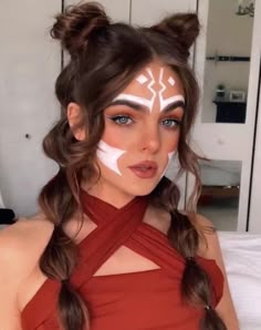 Star Wars Inspired Outfits, Star Wars Hair, Star Wars Makeup, Disney Bound Outfits Casual, Warm Scarves, Star Wars Halloween, Pretty Halloween, Costumes For Teens, Star Wars Outfits