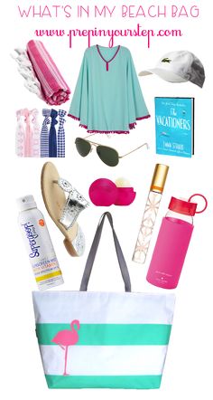 what's in my beach bag?