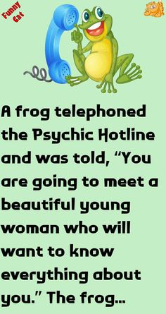 a frog that is sitting on top of a blue object with the words,'a frog