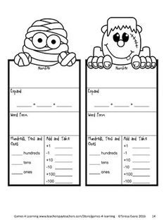 christmas worksheet with santa and mrs claus on the opposite side of each sheet