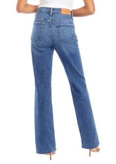 Refresh your denim drawer with the Logan Stovepipe Jeans from 7 For All Mankind. | 7 For All Mankind Women's Logan Stovepipe Jeans, 26 Stovepipe Jeans, For All Mankind, 7 For All Mankind