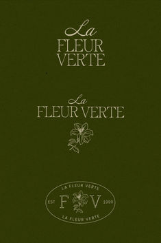 the front cover of a book with an image of flowers and leaves in white ink