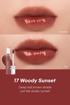 Glasting Water Tint Sunset - Rom&nd US Official Vanilla Tea, Makeup Wishlist, Eyebrow Eyeshadow, Sound Wave, Winter Makeup, Dried Lavender, Glossy Lips