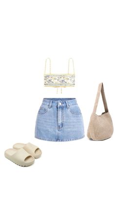 Beach Shein Outfits, Looks Pinterest, Palawan, Style Clothes, Baggy Pants, Summer Fashion Outfits, Girly Outfits