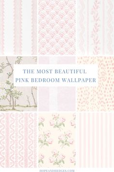 the most beautiful pink bedroom wallpapers for girls and men in their home decor