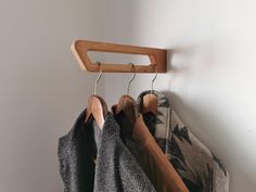 Handcrafted Oak Wood Wall-Mounted Coat Rack Add a touch of elegance and functionality to your space with this beautifully handcrafted coat rack, made from premium-quality oak wood. Product Details: Material: Solid oak wood Dimensions: 27.5 cm (length) x 7 cm (width) x 2.5 cm (thickness) Mounting: Securely attaches to the wall with a single screw (hardware included). This minimalist design is perfect for organizing coats, hats, or scarves while blending seamlessly into any home décor style. The natural oak finish enhances its timeless charm. Customizations are welcome! If you'd like to adjust the dimensions or design, feel free to reach out -- we're happy to create a piece that fits your needs perfectly. Entrance And Stairs, Hallway Hooks, Hall Entrance, Laundry Hanger, Wooden Wall Hooks, Drying Rack Laundry, Wood Product, Wall Mounted Coat Rack, Oak Finish