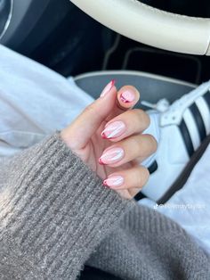 Chrome French Tip Nails, Mylar Nails, Chrome French Tip, Outfits Asian, Chrome French, Viral Aesthetic, Chanel Lipstick, Workout Inspo, Coquette Style