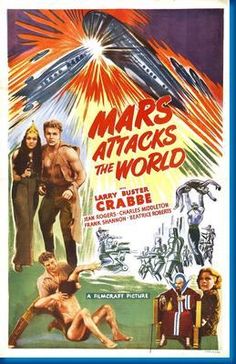 Mars Attacks World poster 24inx36in