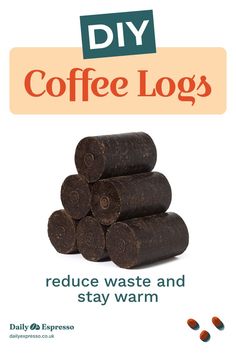 Diy Coffee Logs, Diy Coffee Fire Logs, How To Make Coffee Fire Logs, Coffee Ground Fire Starter, Homemade Fire Starters, Used Coffee Grounds, Live Off The Grid, Fire Starters Diy, Survival Ideas