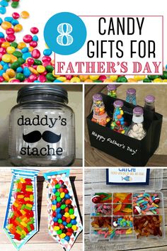 father's day candy gift ideas for the family to share with their kids and grandparents