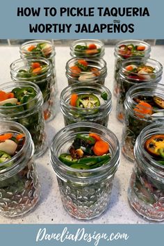 mason jars of pickled jalapenos and carrots What To Do With Red Jalapenos, Canning Jalapenos Recipe, Canning Pickled Jalapenos, Pickling Jalapenos Recipe, Jalopena Canning Recipes, Canning Jalapenos Water Bath, Pressure Canning Jalapeno Peppers