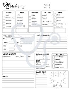 the medical record sheet is shown in black and white