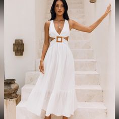 Fortunate One Speak Your Word Maxi Dress. Tags Still Attached Your Word, Colorful Dresses, Color White, Maxi Dress, Womens Dresses, Tags, Dresses, Women Shopping, White