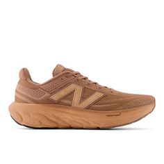 New Balance Brown Fresh Foam X 1080 Utility Fall Running Shoes, Brown Running Shoes With Boost Midsole For Jogging, Sporty Brown New Balance Running Shoes, Brown Boost Midsole Sneakers For Running, Brown Running Sneakers With Boost Midsole, Brown Functional Running Shoes With Boost Midsole, Functional Brown Running Shoes With Boost Midsole, Brown Running Shoes With Boost Midsole, Brown Low-top Running Shoes For Sports