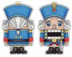 Nutcracker SR-274 - Wizardi Cross Stitch Material, Pola Kristik, Beautiful Cross Stitch, Mini Cross Stitch, Cross Stitch Samplers, Counted Cross Stitch Kits, Toy Soldiers