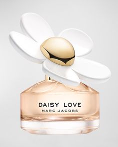 Find MARC JACOBS 1.7 Oz. Daisy Love Eau De Toilette on Editorialist. Addictive and irresistible, Daisy Love fills the air with a contagious love of life. Created by master perfumer Alberto Morillas, this gourmand radiant fragrance reveals its first notes in a vibrant burst of sweet cloudberries. Delicate daisy tree petals mingle with sparkling cashmere musks and driftwood to create a lasting and memorable gourmand twist. An ode to the Marc Jacobs iconic daisy, Daisy Love blooms with an oversized daisy that reflects over the warm glow of the juice. 1.7 oz./ 50 Linda Hallberg, Dior Addict, After Sun, Burberry Brit