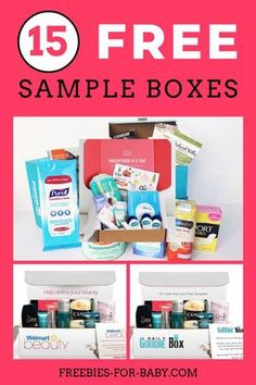 the free sample box for baby products