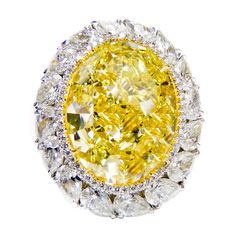 yellow diamond ring Gold Engagement Ring Big, Oval Diamond Ring Settings, Engagement Ring Big, Yellow Diamond Necklace, Fancy Diamond Ring, Yellow Diamond Ring, Canary Diamond, Titanic Jewelry, Yellow Gold Engagement Ring