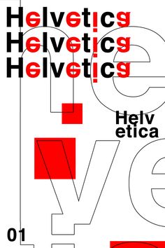 a poster with the words helvetics, helvetics and helve