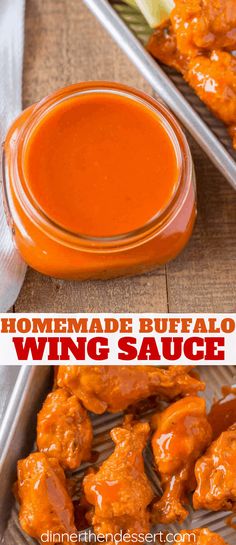 this homemade buffalo wing sauce is the perfect way to use up leftover buffalo wings