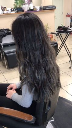 Black Hair Balayage, Ash Hair, Brown Hair Inspo, Brunette Hair With Highlights, Hair Indian, Black Hair With Highlights, Brown Hair Balayage, Ash Brown, Short Hair Color