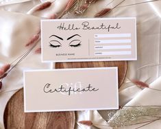 Printable Eyelash Gift Certificate Template, Lash Extension Gift Voucher, Salon Gift Card, Eyebrow Wax Certificate, Small Business Coupon - Etsy Curaçao Order Confirmation Email, Order Confirmation