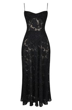 Backless Dress Black, Mode Zara, Dr Closet, House Of Cb, Komplette Outfits, Lace Back, Stunning Dresses, Sheer Lace, Black Maxi Dress